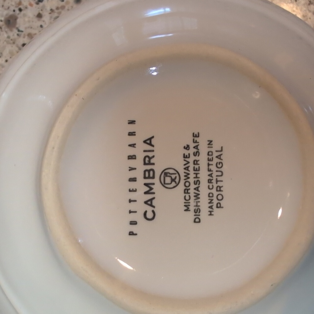 POTTERY BARN/"CAMBRIA" Cereal/Soup Bowls/SET of 3 - Picture 4 of 9